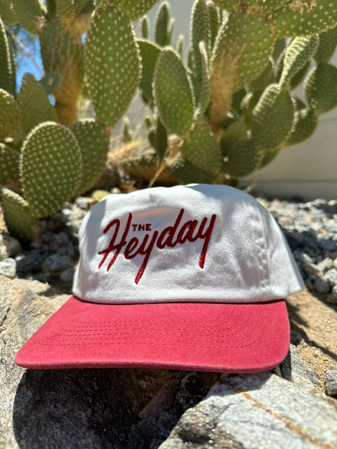 Logo Hat - Vintage Red & Cream