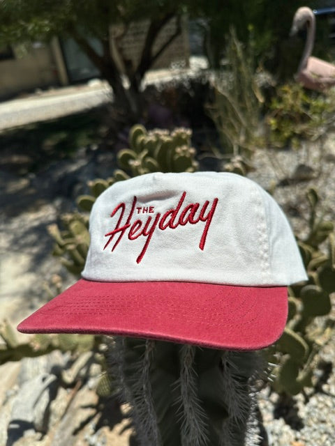 Logo Hat - Vintage Red & Cream